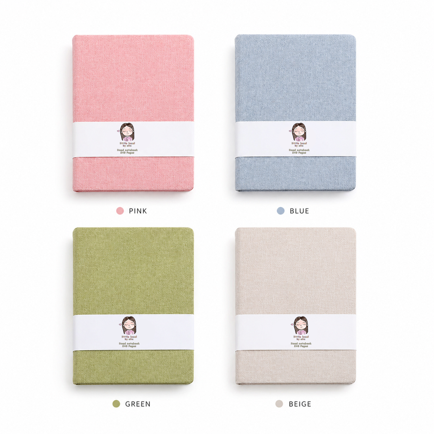 A5 notebook 240 pages